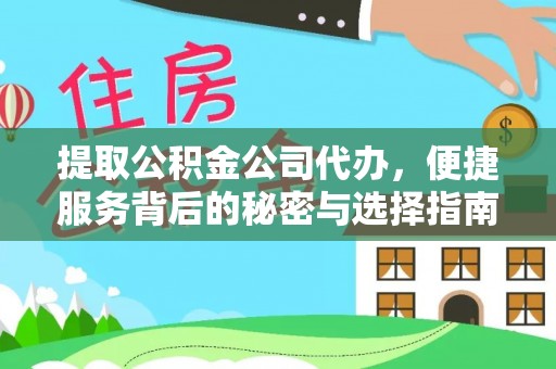 博野提取公积金公司代办，便捷服务背后的秘密与选择指南