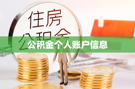 博野公积金个人账户信息