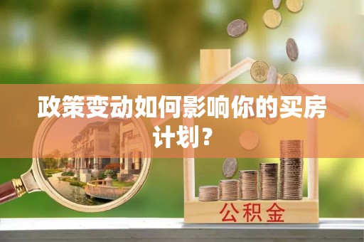 博野政策变动如何影响你的买房计划？