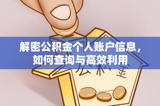 博野解密公积金个人账户信息，如何查询与高效利用