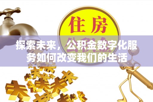 博野探索未来，公积金数字化服务如何改变我们的生活