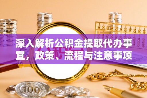 博野深入解析公积金提取代办事宜，政策、流程与注意事项全攻略