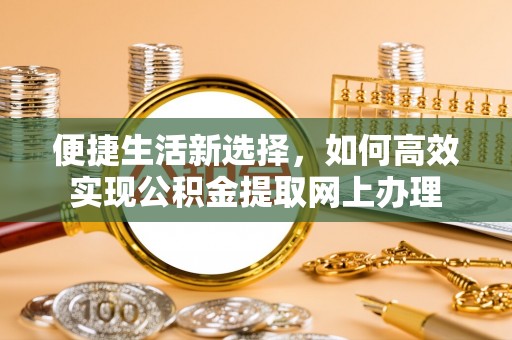 博野便捷生活新选择，如何高效实现公积金提取网上办理