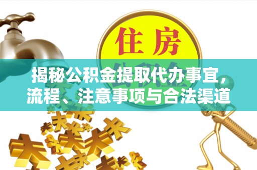 博野揭秘公积金提取代办事宜，流程、注意事项与合法渠道