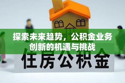 博野探索未来趋势，公积金业务创新的机遇与挑战