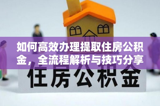 博野如何高效办理提取住房公积金，全流程解析与技巧分享