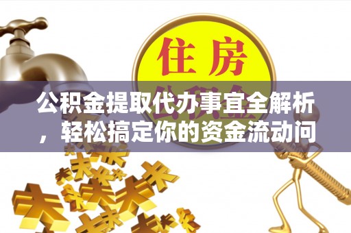 博野公积金提取代办事宜全解析，轻松搞定你的资金流动问题