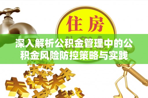 博野深入解析公积金管理中的公积金风险防控策略与实践