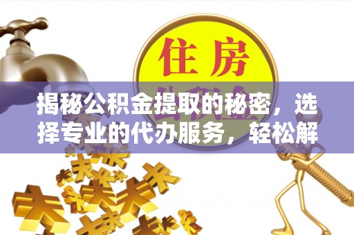 博野揭秘公积金提取的秘密，选择专业的代办服务，轻松解决你的难题